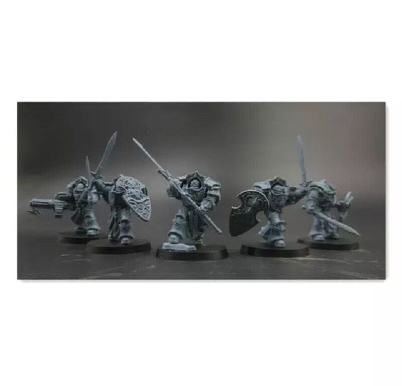 1/24 Resin Figure Model Kit Elite Fighter Squad Warriors Unpainted Unassambled