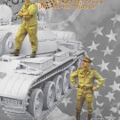 1/35 Resin Fgure Model Kit Siviet Soldiers Tank Crew (no tank) Unpainted Unassam