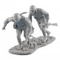 1/35 Resin Figure Model Kit Soviet Soldiers Machine Gunners WWII Unpainted