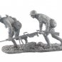 1/35 Resin Figure Model Kit Soviet Soldiers Machine Gunners WWII Unpainted