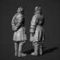 1/35 Resin Figure Model Kit Soviet Soldiers Tank Crew WWII Unpainted Unassambled