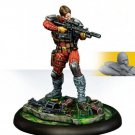 35mm Resin Figure Model Kit SuperHero Sniper Shooter Unpainted Unassambled