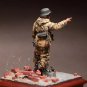 1/35 Resin Figure Model Kit German Infantry Soldier WWII WW2 Unapinted Unassambl