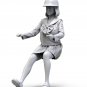 1/24 Resin Figure Model Kit Modern Japanese Girl Female (no car) Unpainted