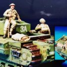 1/35 Resin Figure Model Kit British Soldiers Infantry no tank WWII WW2 Unpainted