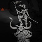 115mm Resin Figure Model Kit Sexy Girl Samurai Warrior Monster Slayer Unpainted