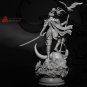115mm Resin Figure Model Kit Sexy Girl Samurai Warrior Monster Slayer Unpainted