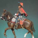 1/32 54mm Resin Figure Model Kit Napoleonic Wars French Hussar Unpainted Unassam