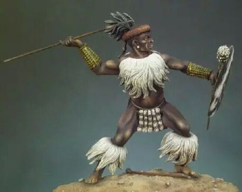 1/18 90mm Resin Figure Model Kit Ancient Tribal Warrior Barbarian Unpainted