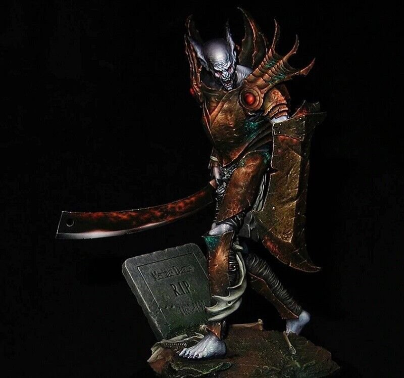 1/24 Resin Figure Model Kit Dark Warrior Night Vampire Unpainted Unassambled