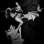 1/24 75mm Resin Figure Model Kit Sexy Girl Magic Hell Princess Unpainted