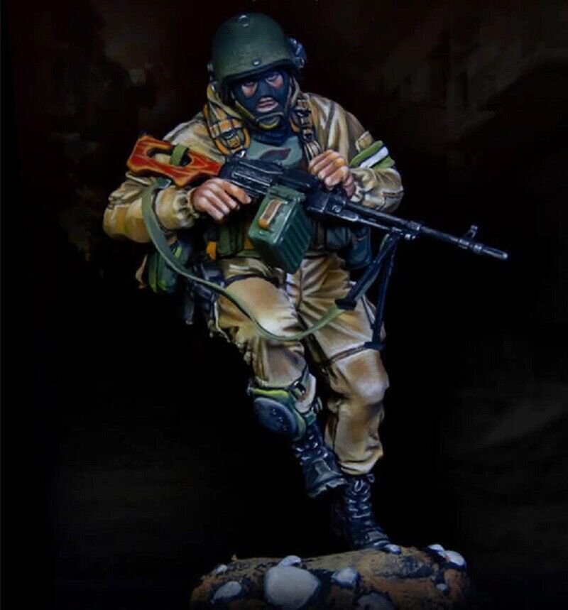 1/16 Resin Figure Model Kit Modern Russian Soldier Special Forces Unpainted