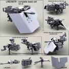 1/35 Resin Figure Model Kit Grenade Launcher Gun with Shields MK19-3 40mm Unpain