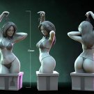 75mm BUST Resin Figure Model Kit Sexy Girl Female Dancer Elf Unpainted Unassambl
