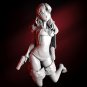 75mm Resin Figure Model Kit Japanese Sexy Girl Female Spy Agent Unpainted