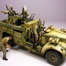 1/35 5pcs Resin Figure Model Kit British Soldiers (no car) WWII Unpainted