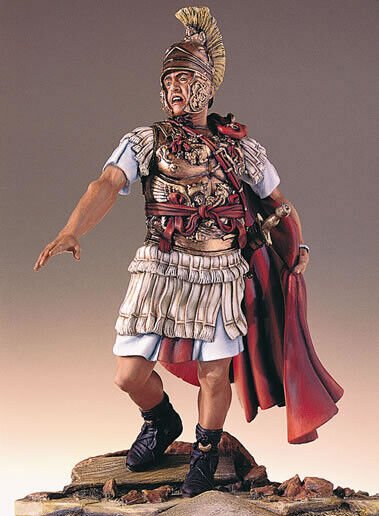 1/18 90mm Resin Figure Model Kit Warrior Roman Legionary Commander Unpainted