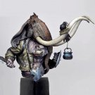 110mm BUST Resin Figure Model Kit Evil Hunter Troll Unpainted Unassambled