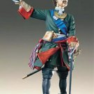 90mm Resin Figure Model Kit Russian King Peter I (with base) Unpainted Unassambl