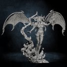 60mm Resin Figure Model Kit Sexy Girl Queen of Hell Unpainted Unassambled