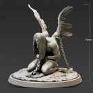 75mm Resin Figure Model Kit Fallen Angel Unpainted Unassambled