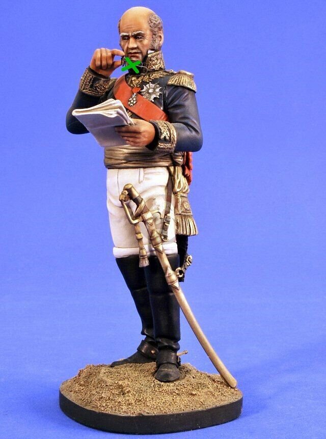1/16 Resin FIgure Model Kit Napoleonic Wars French Marshal Unpainted Unassambled