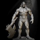 80mm Resin Figure Model Kit Orc Ax Warrior Warcraft Unpainted Unassambled