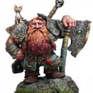 1/24 Resin Figure Model Kit Warrior Dwarf and Cat Unpainted Unassambled