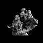 1/10 BUST Resin Model Kit Sexy Girl Female Witch Summon Demons Unpainted X0228