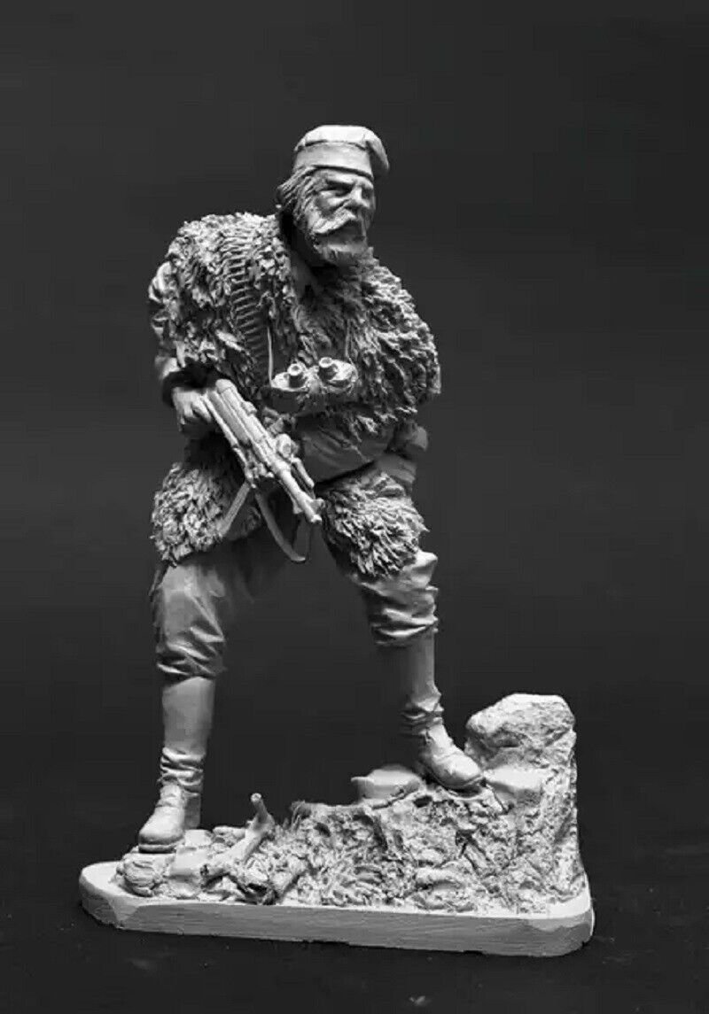 1/16 Resin Figure Model Kit Greek Resistance Soldier WWII WW2 Unpainted