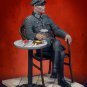 1/18 Resin Figure Model Kit German Officer WWII Unpainted Unassambled