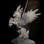 75mm Resin Figure Model Kit Knight Horseman Paladin Pegasus Unpainted Unassamble