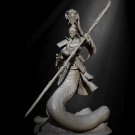 1/24 Resin Figure Model Kit Japanese Girl Serpent Queen Fantasy Unpainted