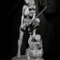 1/24 75mm Resin Figure Model Kit Sexy Girl Female Warrior Samurai Unpainted