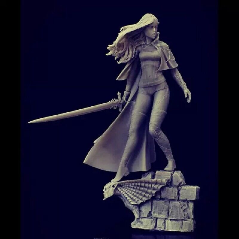 1/28 Resin Figure Model Kit Sexy Girl Female Vampire Hunter Unpainted Unassamble