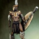 1/24 Resin Figure Model Kit African Warrior Barbarian Unpainted Unassambled