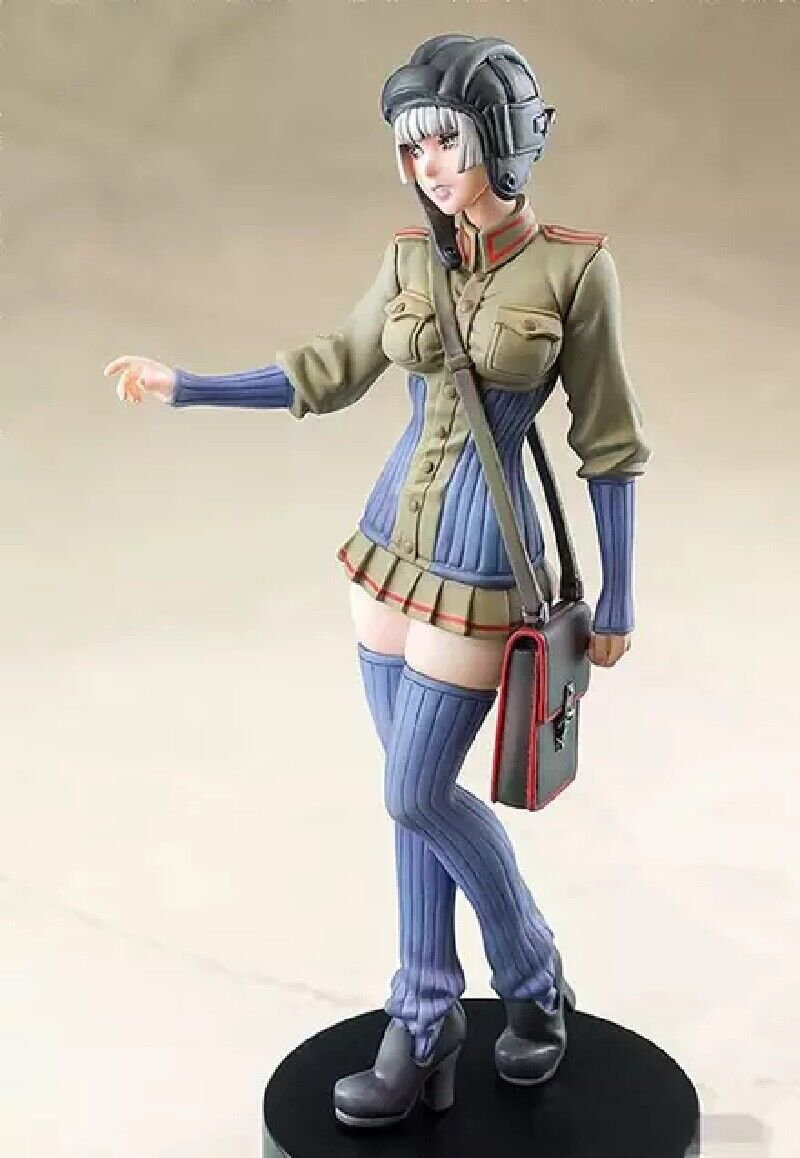 1/20 80mm Resin Figure Model Kit Sexy Girl with Coat WITH BASE Unpainted