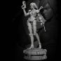 1/24 Resin Figure Model Kit Sexy Girl Space Soldier Shooter CyberPunk Unpainted