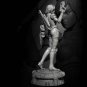 1/24 Resin Figure Model Kit Sexy Girl Space Soldier Shooter CyberPunk Unpainted