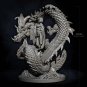 80mm Resin Figure Model Kit Sexy Girl and Dragon Fantasy Unpainted X0243