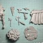 1/24 Resin Figure Model Kit Warrior Demon Head Hunter Unpainted Unassambled