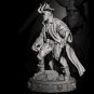 1/24 75mm Resin Figure Model Kit Warrior Demon SuperHero Hellboy Unpainted