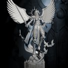 1/24 Resin Figure Model Kit Sexy Girl Angel Warrior Unpainted Unassambled