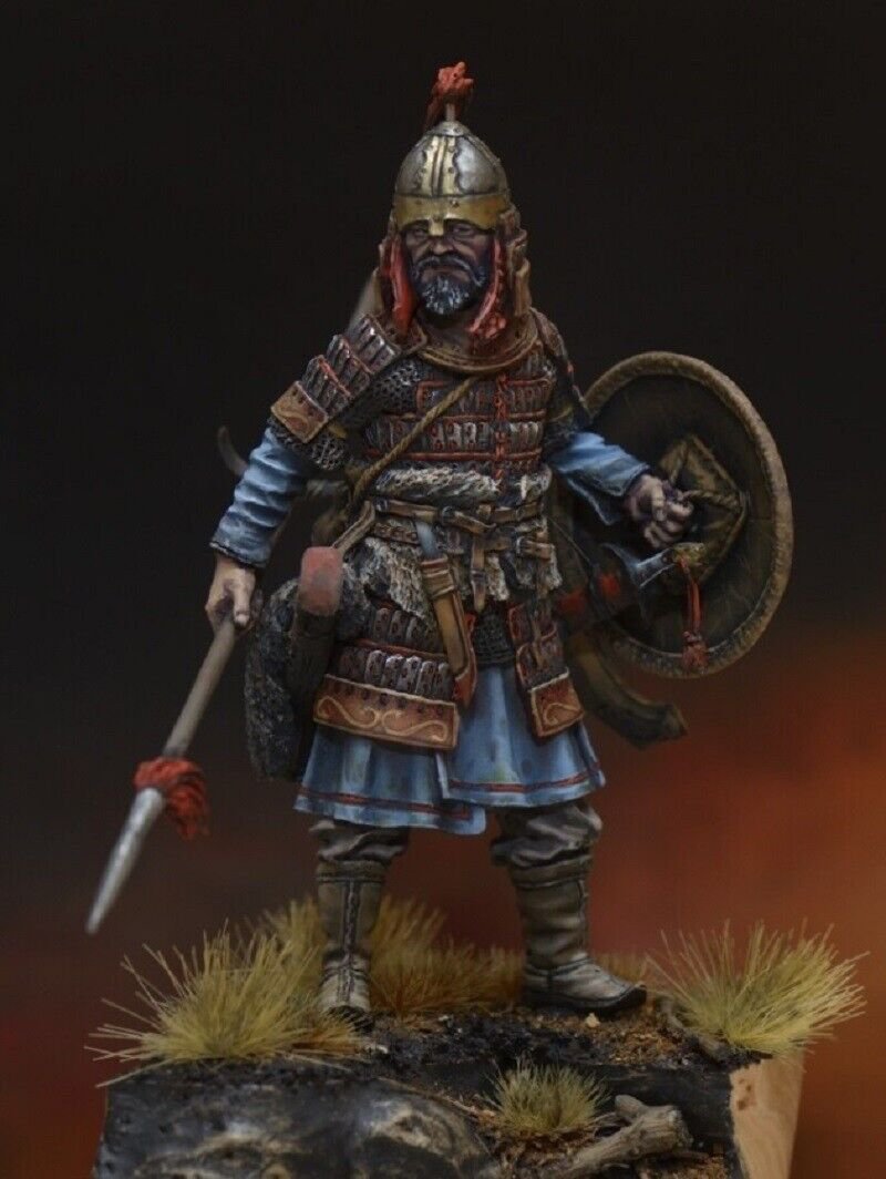 1/24 Resin Figure Model Kit Mongolian Warrior Unpainted Unassambled