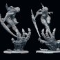 1/24 75mm Resin Figure Model Kit Sexy Girl Female Butterfly CyberPunk Unpainted