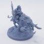 56mm Resin Figure Model Kit Dwarf Warrior Boar Rider Unpainted Unassambled