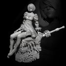 1/24 75mm Resin Figure Model Kit Japanese Sexy Girl Female Anime Unpainted