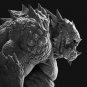 80mm Resin Figure Model Kit Warrior Ogre Troll Monster Unpainted Unassambled