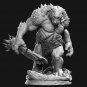 80mm Resin Figure Model Kit Warrior Ogre Troll Monster Unpainted Unassambled