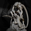 85mm Resin Figure Model Kit Shark Monster Alien Unpainted Unassambled